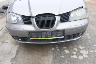 Seat Ibiza 6L Stoßstange Frontstoßstange vorne grau LS7U bis caAnfang2006 - Bild 2
