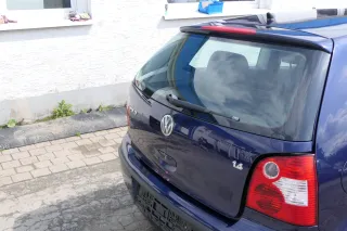 VW Polo 9N3 9N Heckklappe Kofferraumklappe Klappe blau LB5N ohne Anbauteile - Bild 3