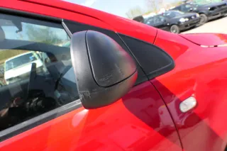 VW Fox 5Z Spiegel Außenspiegel + Glas rechts schwarz elektrischer elektrisch - Bild 3