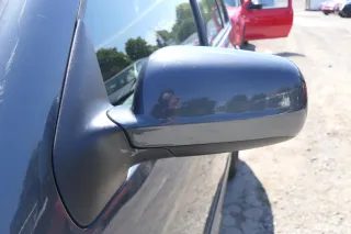 VW Golf 4 Bora elektrischer Spiegel vorne links Außenspiegel grau LC7V + Glas - Bild 1