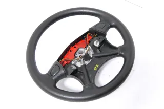 VW Sharan Alhambra Lenkrad 4-Speichen 7M0419091BL Leder Lederlenkrad Mängel - Bild 9