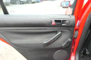 1x VW Golf 4 1J Limousine Türverkleidung Verkleidung Tür hinten links schwarz - Bild 2