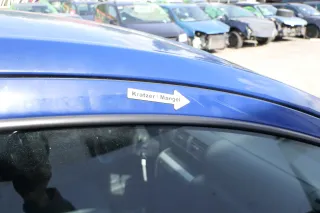 VW Fox 5Z Tür vorne rechts Beifahrertür blau LL5M - Bild 9