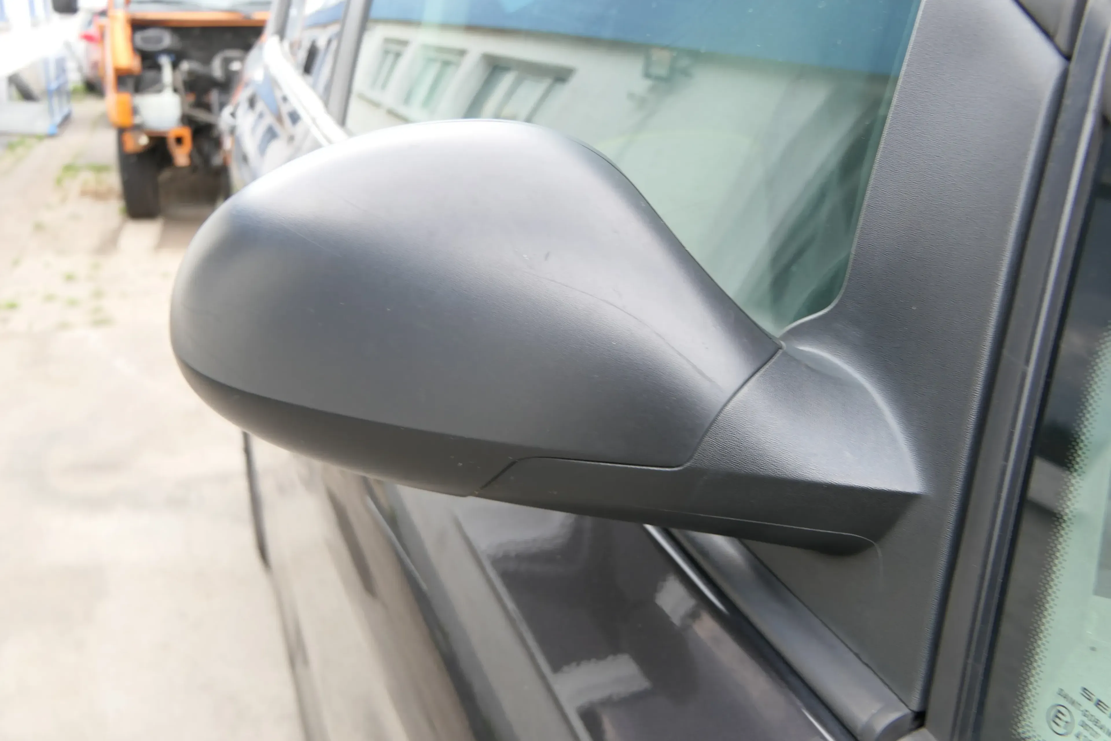 Seat Toledo Altea elektrischer Spiegel Außenspiegel rechts +Glas schwarz ankla - Bild 1