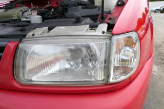 VW Polo 6N Kühlergrill Grillleiste vorne Leiste Grill rot LP3G - Bild 4
