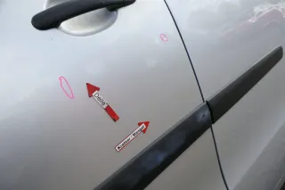 VW Polo 9N 9N3 Tür vorne links Fahrertür 2/3-Türer silber LA7W -ohne Anbauteile - Bild 7