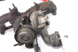 VW Polo 9N3 9N Ibi Turbolader Turbo 1,9 TDI 74kw AXR Motor 038253014B 038253010B - Bild 1