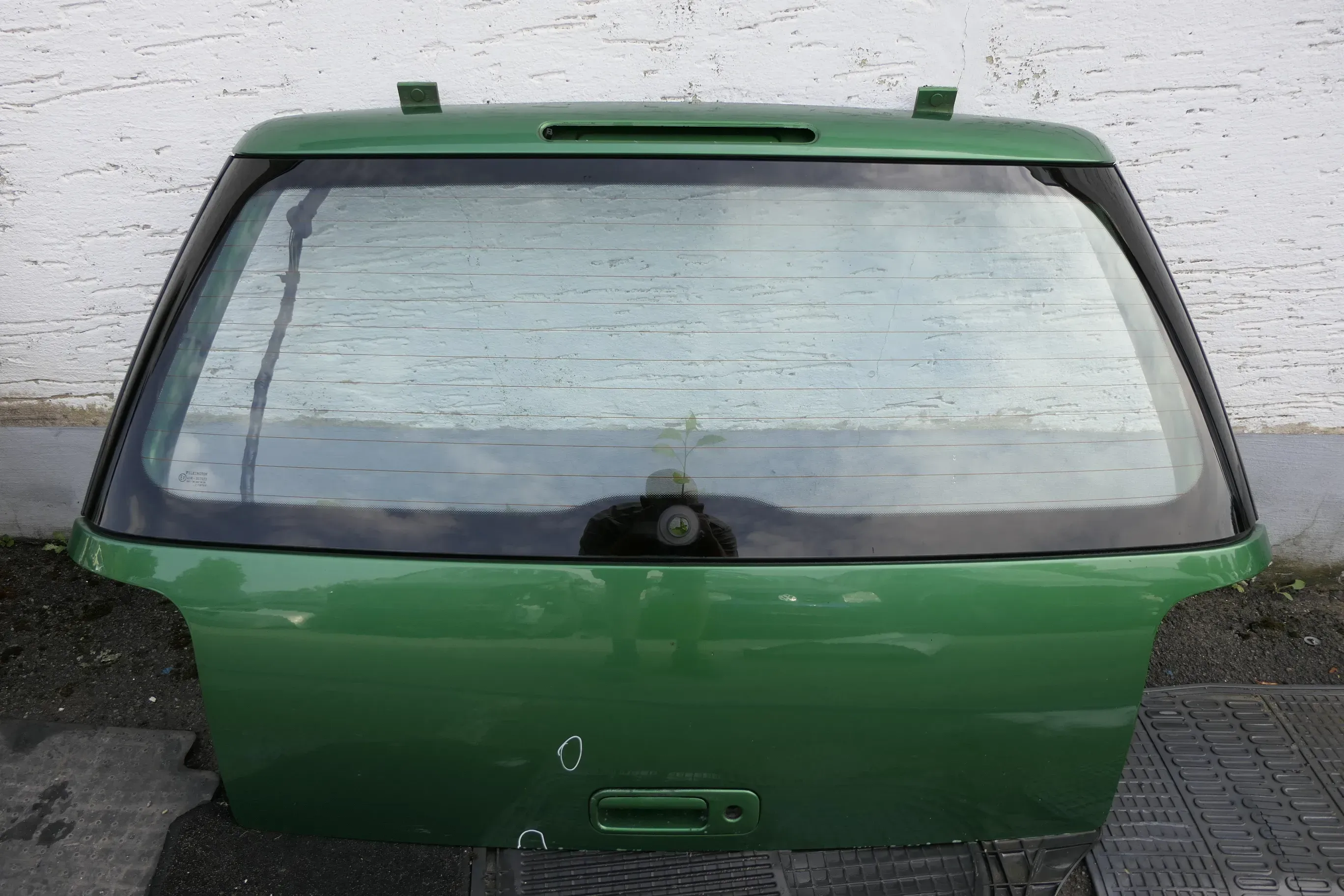 Seat Arosa Heckklappe Klappe hinten Kofferraumklappe grün LW6Z bis ca. Bj. 2000 - Bild 1
