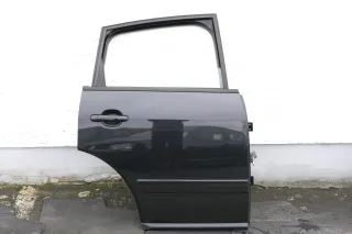 Audi A2 8Z Tür hinten rechts schwarz LZ9W -mit Rahmen + Scheibe - Bild 1