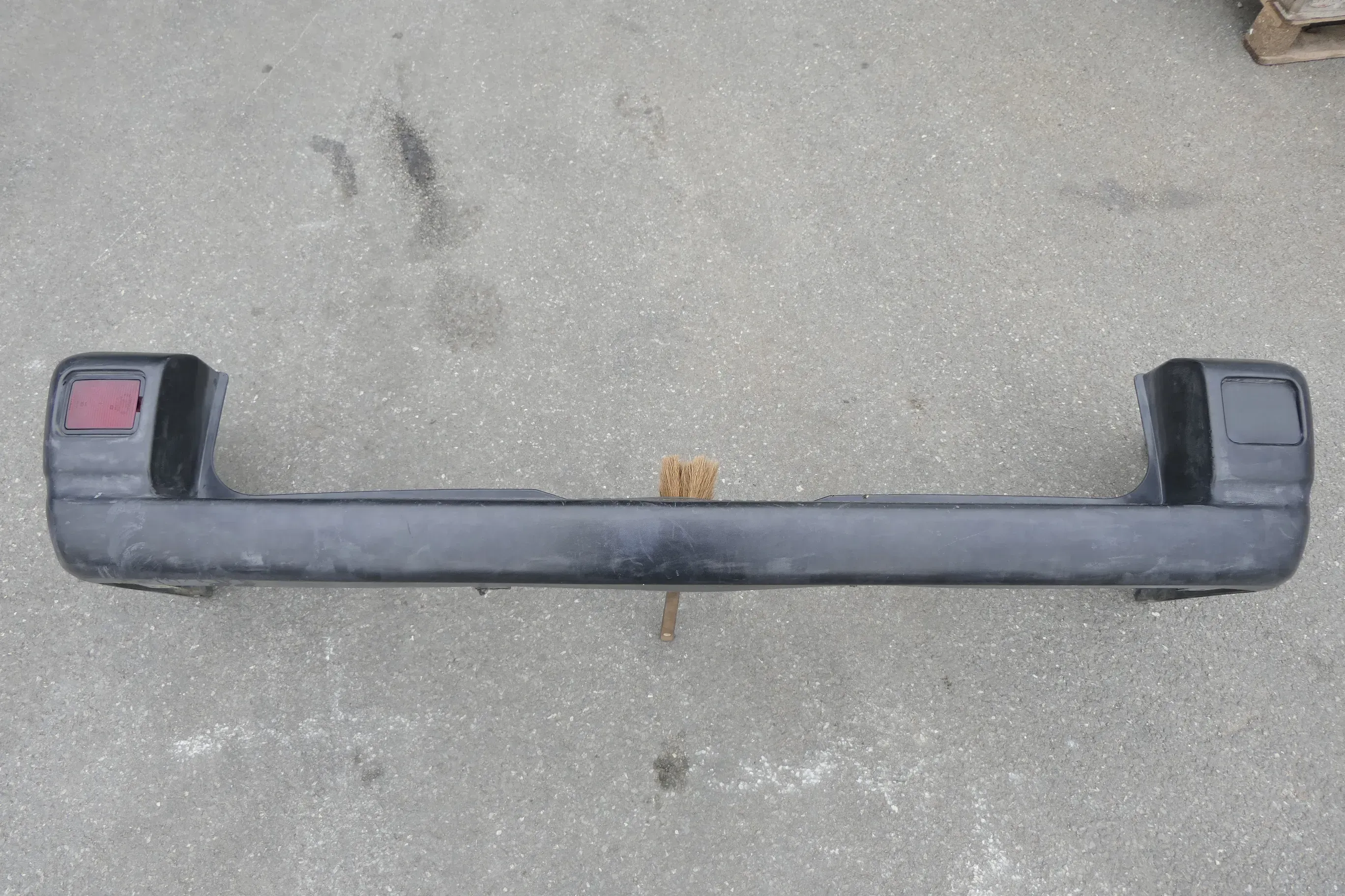 VW T4 Multivan Lang Version Stoßstange Heckstoßstange hinten 705807417 schwarz - Bild 1
