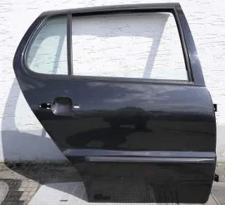 VW Polo 6N 6N2 Tür hinten rechts schwarz LC9Z 4-Türer - Bild 1
