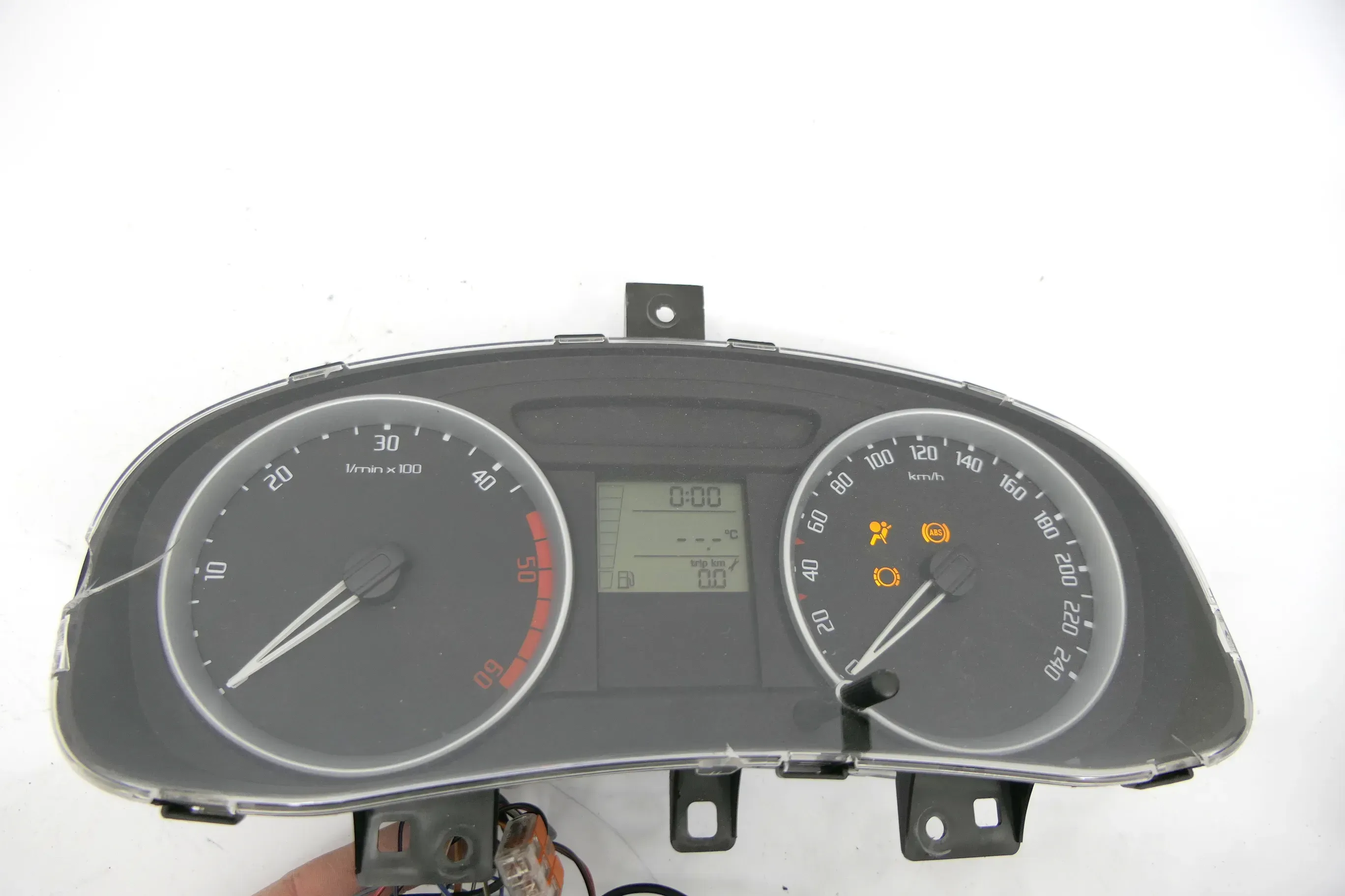 Skoda Fabia Roomster Tacho Tachometer Kombiinstrument 171.000km 5J0920801C TDI - Bild 1