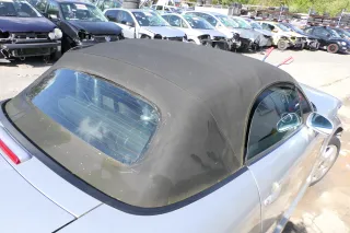 Audi TT 8N Roadster Cabrio Abdeckung Verdeck Stoffverdeck schwarz mit Scheibe - Bild 2