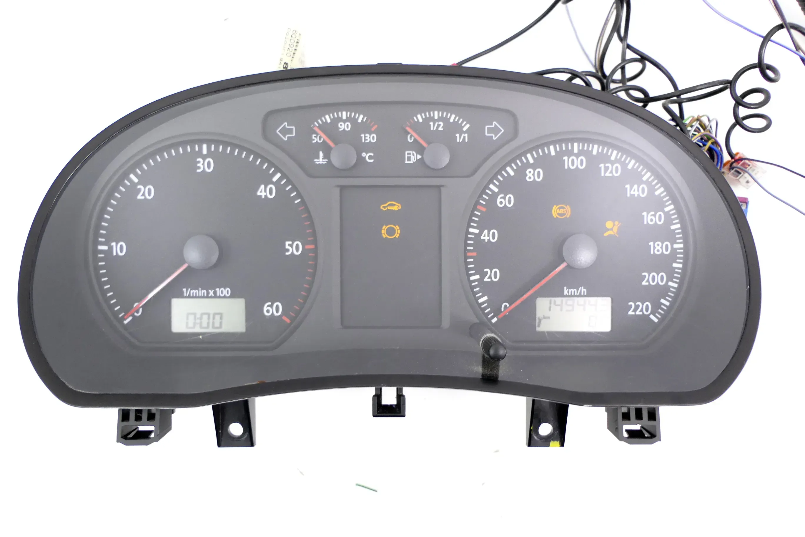 VW Polo 9N Tacho Tachometer Kombiinstrument 149.000km 6Q0920825F 1,4 TDI BMS - Bild 1