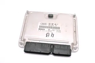 Audi A6 4B Steuergerät Motor 4b2907401F AKE 2,5 TDI 132kw 180PS Motorsteuergerät - Bild 1
