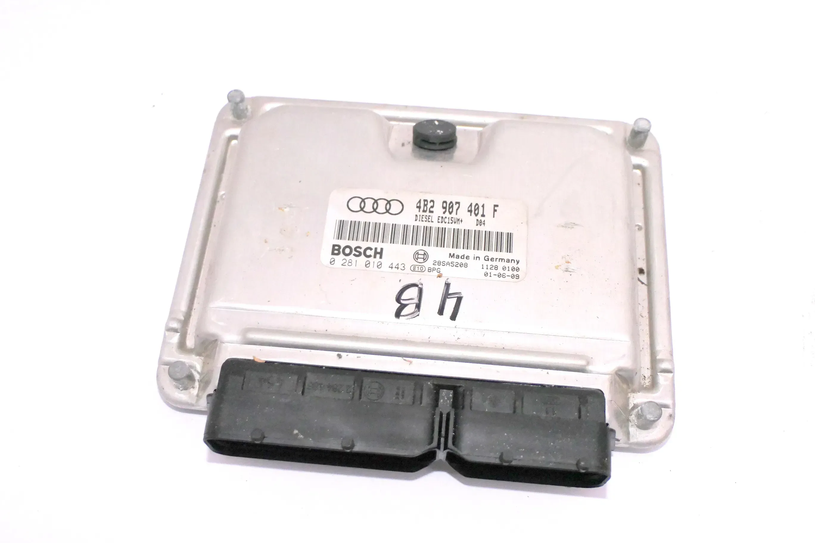 Audi A6 4B Steuergerät Motor 4b2907401F AKE 2,5 TDI 132kw 180PS Motorsteuergerät - Bild 1