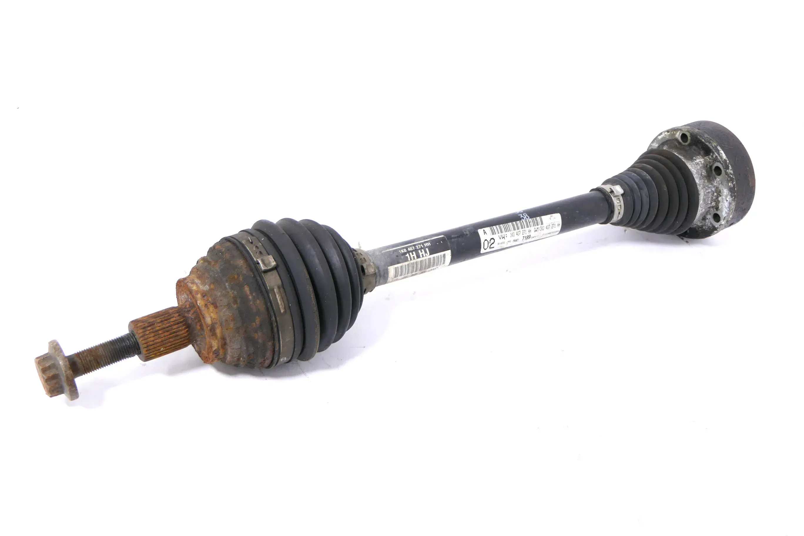 VW Touran Antriebswelle Gelenkwelle links 1K0407271HH   CAVD 1,8 - Bild 1