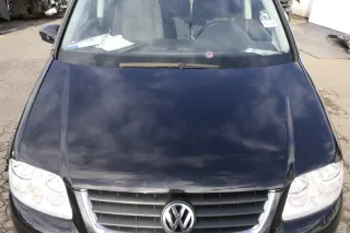 VW Touran 1T Caddy 2K Motorhaube Klappe Frontklappe schwarz LC9Z metallic vvv - Bild 1