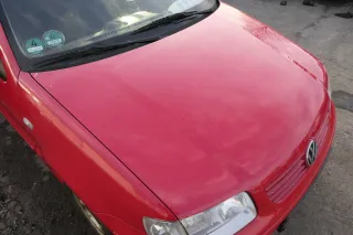 VW Polo 6N2 Motorhaube Haube vorne Klappe rot LP3G - Bild 4