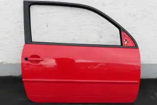 VW Lupo Seat Arosa Tür vorne rechts Beifahrertür rot LP3G (mech. Fenster) - Bild 1