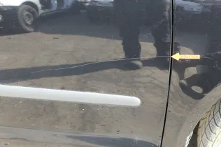 VW Golf Plus 5M Tür vorne rechts Beifahrertür schwarz L041 uni - Bild 3