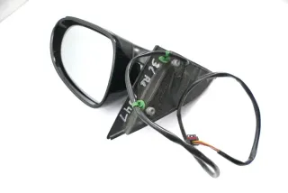 VW Passat 3C elektrischer Spiegel Außenspiegel rechts Glas Blinke schwarz L041 - Bild 1