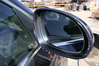 VW Passat 3C elektrischer Spiegel Außenspiegel rechts grau blau LC5F anklappbar - Bild 3