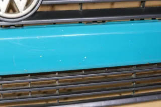 VW T4 kurze Version Grill Kühlergrill VW Zeichen Logo grün türkis blau 701853653 - Bild 3