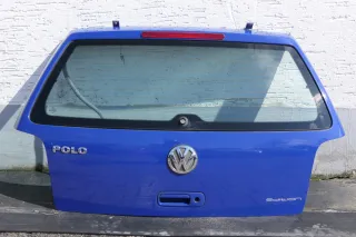 VW Polo 6N2 Heckklappe Klappe hinten Kofferraumklappe blau LA5C - ohne Anbauteil - Bild 1