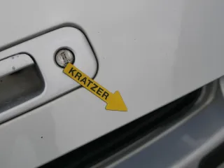 Golf 4 Limousine Heckklappe Kofferraumklappe Klappe hinten silber LB7Z -ohneAnb - Bild 14