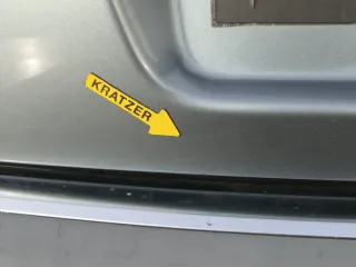Audi A6 4F C6 Kombi Avant hinten Heckklappe mit Scheibe Deckel grau LY7E - Bild 4