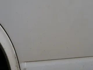 T4 Tür vorne links Fahrertür Caravelle Multiavan -ohne Anbauteile -  weiß R902 - Bild 7