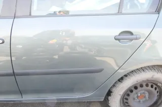 VW Golf 5 V 1K Tür nur das Türblatt hinten links 4/5-Türer grau blau LA6Q sagagr - Bild 1