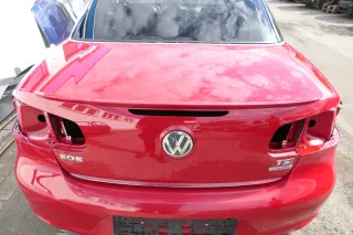 VW Eos 1F Cabrio Heckklappe Klappe Kofferraumklappe rot LA3H - Bild 1