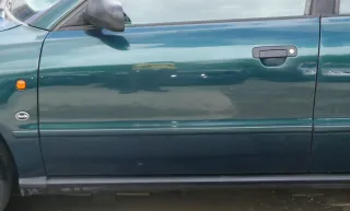 A4 B5 Tür nur Türblatt vorne links Fahrertür grün LZ6U Kombi od Limo - Bild 1