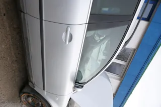 VW Passat 3B 3BG Kombi + Limo Tür vorne rechts Beifahrertür grau silber LA7W - Bild 2