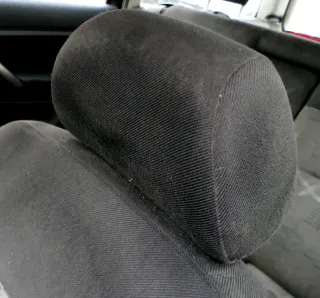 1x Golf 4 Bora Passat 3B 3BG Kopfstütze vorne vorn schwarz - Bild 1