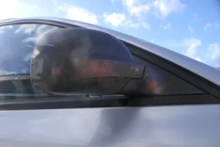 VW Passat 3B 3BG elektrischer Spiegel Außenspiegel rechts mit Glas schwarz matt. - Bild 3
