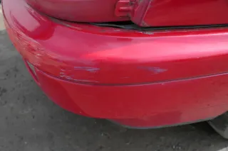 VW Passat 3A 35i Stoßstange vorne Frontstoßstange Pralldämpfer rot LY3D GL G - Bild 2