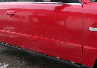 Audi A4 B5 Tür vorne rechts rot LY3H (Leiste+Griff beachten) Facelift - Bild 4