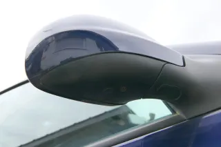 VW Golf 4 Bora elektrischer Spiegel vorne rechts Außenspiegel blau LB5N Glas - Bild 4
