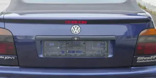 Golf 3 1E Cabrio Heckklappe Kofferraumklappe hinten Klappe blau LC5U ohneAnbaute - Bild 1