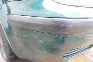 VW Golf 4 1J Stoßstange vorne Stoßfänger vorn grün LC6M - Bild 4