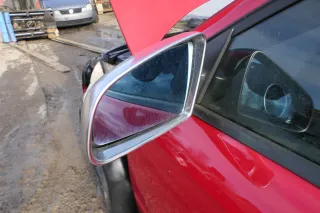 2xAudi A3 8P elektrischer Spiegel Außenspiegel vorne links + rechts silber chrom - Bild 3