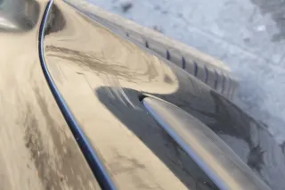 VW Golf 4 1J Stoßstange vorne Stoßfänger vorn schwarz L041 Frontstoßstange - Bild 6