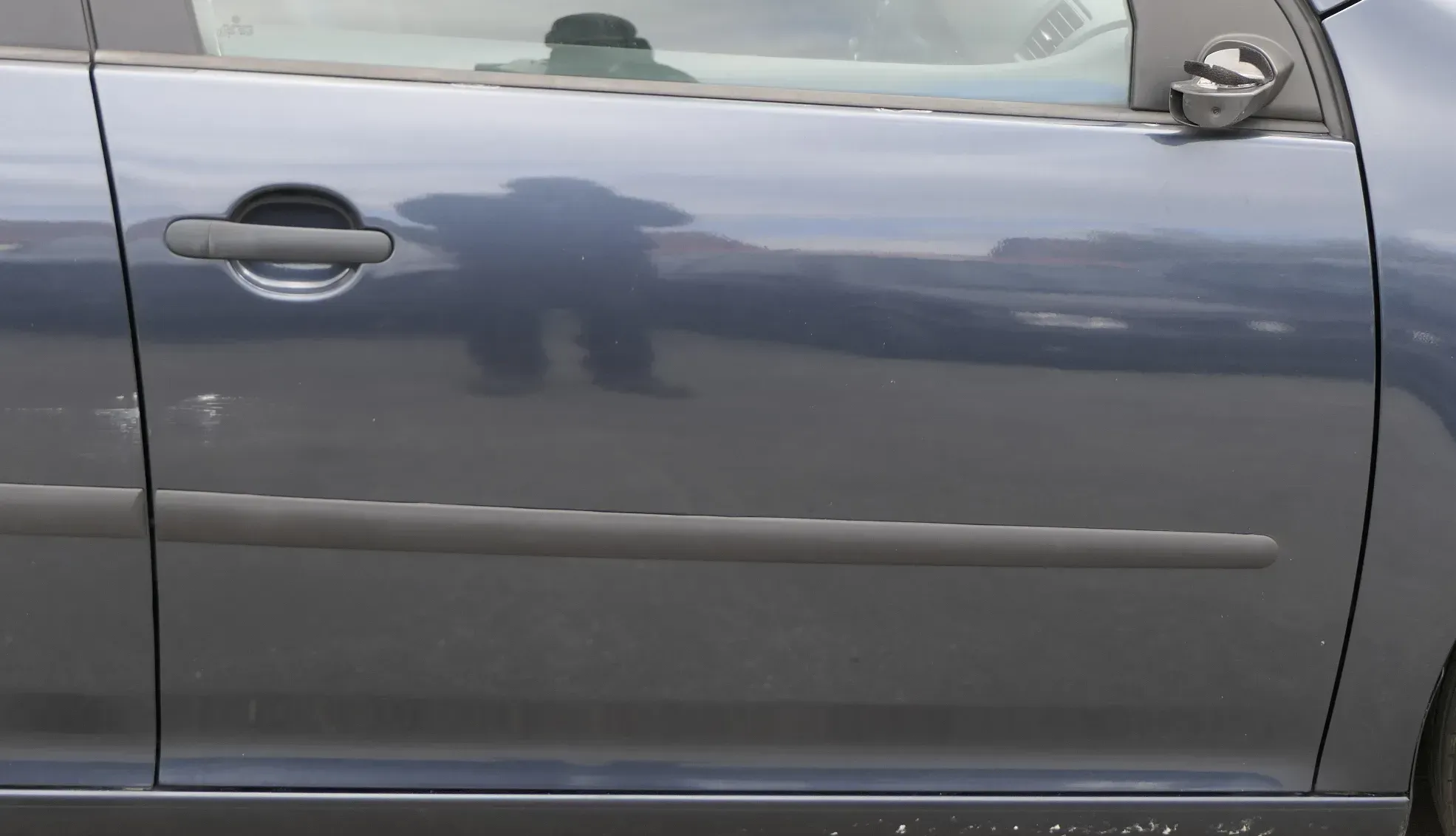VW Golf 5 V 1K Tür vorne rechts Beifahrertür 4/5-Türer blau grau LC5F TÜRBLATT - Bild 1