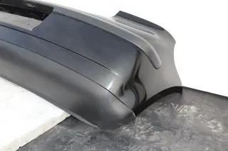 VW Polo 9N 9N3  Limousine Stoßstange hinten Heckstoßstange Stoßfänger schwarz - Bild 5