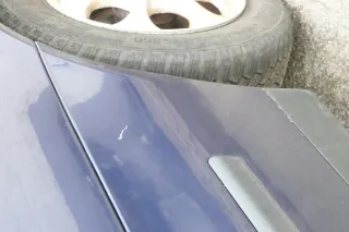 Seat Toledo 1M Stoßstange Heckstoßstange hinten blau LB5N - Bild 8