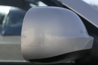 VW Polo 6N2 manueller Spiegel Außenspiegel rechts außen silber LB7Z + Glas - Bild 2