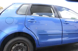 VW Polo 9N 9N3 Tür hinten rechts 4/5-Türer blau LA5M - Bild 1